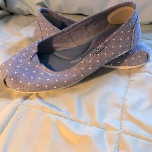 Bob’s flats with memory foam.